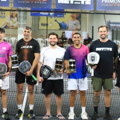 O Brasil Padel Tour deu início às atividades da Nettz Arena
